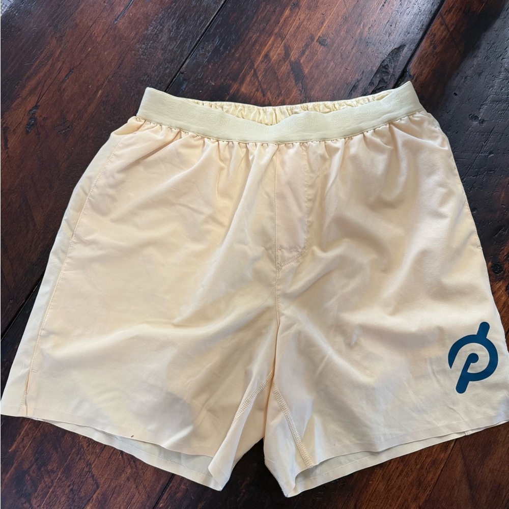 Peloton Men's Cream Shorts
